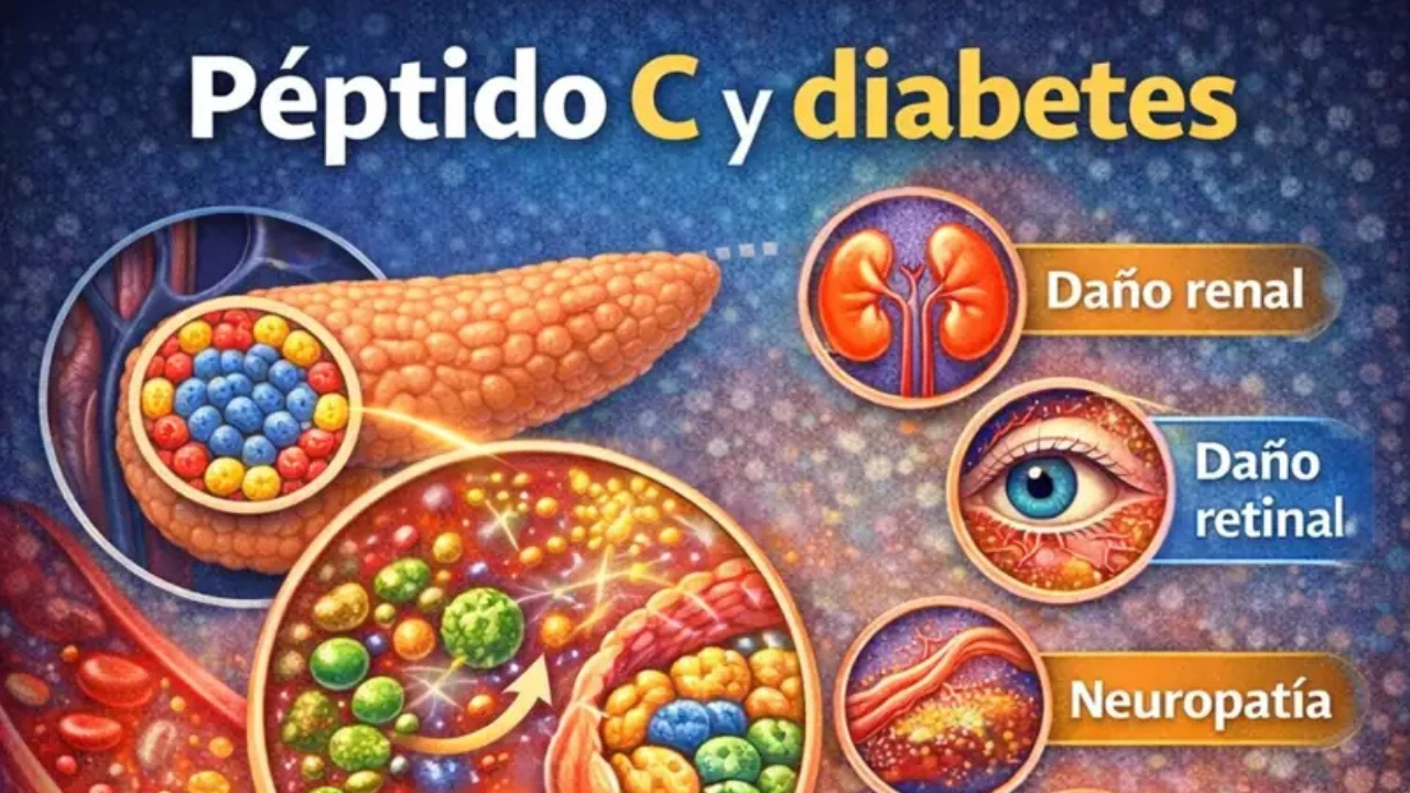 Funciones del péptido C en diabetes