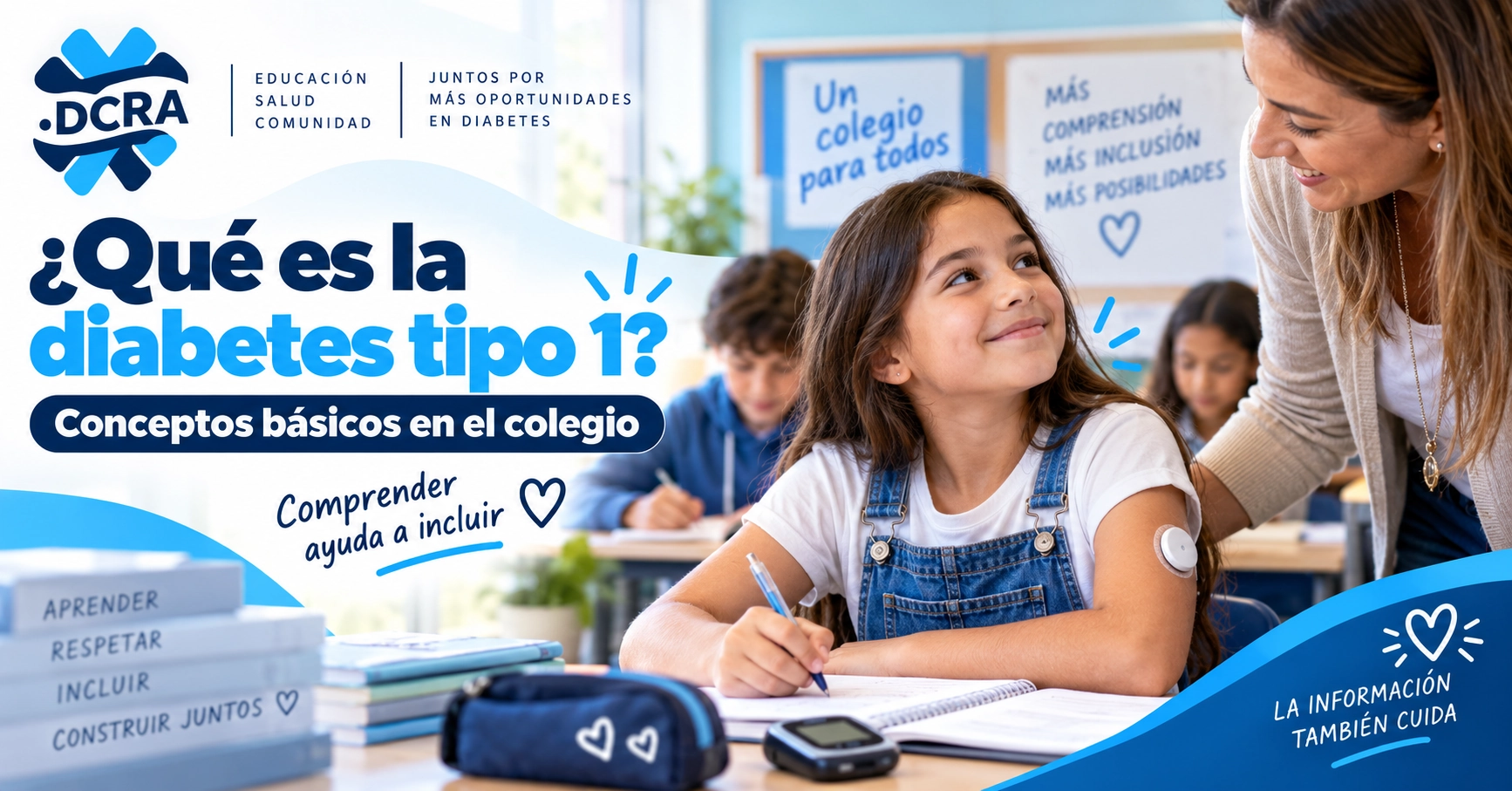 Diabetes tipo 1 en el colegio: qué saber